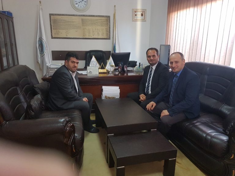 Kryetari I KBI në Gjilan Naim Aliu priti në takime të ndara Komandantin e KFOR-it për regjionin e Gjilanit, Hakan Derican, si dhe drejtorin e Medresesë Alaudin në Prishtinë Jakup Cunakun.