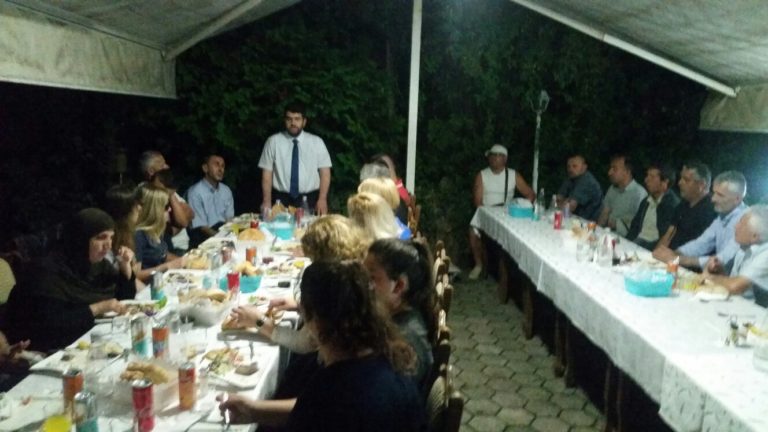 Këshilli I Bashkësisë Islame shtron iftar për të Shoqatën e të Verbërve të Gjilanit