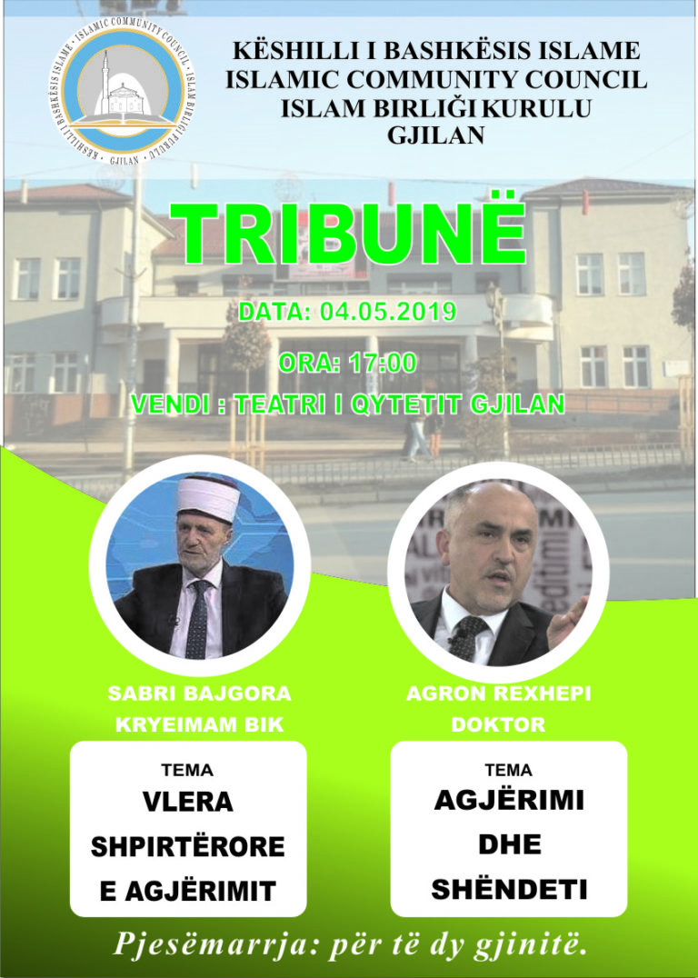 Tribunë në prag të muajit të shenjtë të Ramazanit