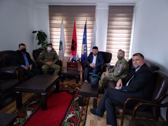 Komandanti i LMT-së, Mustafa Goce vizitoi Këshillin e Bashkësisë Islame në Gjilan