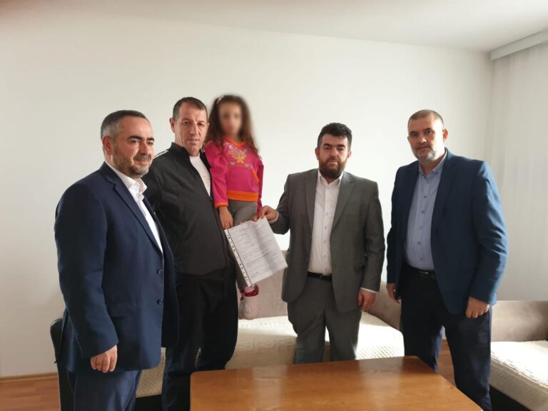 Këshilli i Bashkësisë Islame në Gjilan ndihmon shërimin e Amelës
